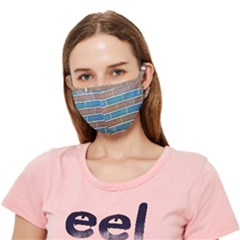 Brick-wall Crease Cloth Face Mask (adult) by nate14shop