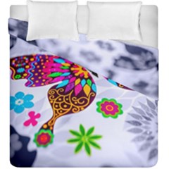 Butterfly-b 001 Duvet Cover Double Side (king Size) by nate14shop