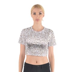 Cherry-blossoms Cotton Crop Top