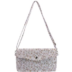 Cherry-blossoms Removable Strap Clutch Bag