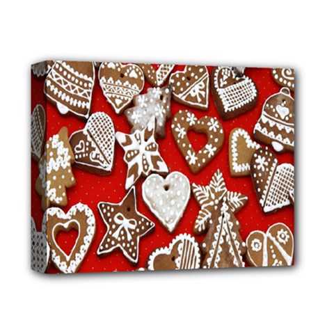 Christmas-b 001 Deluxe Canvas 14  X 11  (stretched)