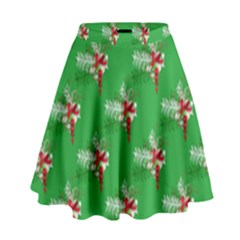 Christmas-b 002 High Waist Skirt