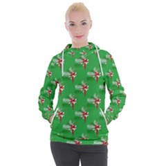 Christmas-b 002 Women s Hooded Pullover