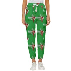 Christmas-b 002 Cropped Drawstring Pants