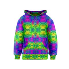 Happy Colors Kids  Pullover Hoodie by Thespacecampers