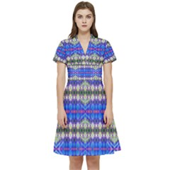 Bluedaba Short Sleeve Waist Detail Dress by Thespacecampers