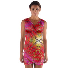 Lava Liquid Wrap Front Bodycon Dress by Thespacecampers