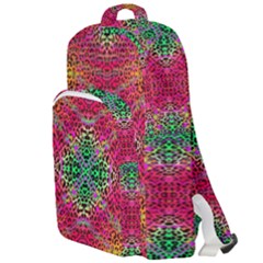 Dreamy Cheetah Double Compartment Backpack by Thespacecampers