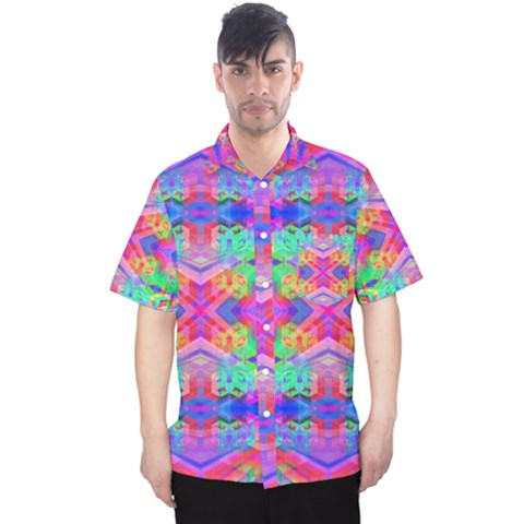 Deep Space 444 Men s Hawaii Shirt by Thespacecampers