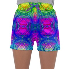 Liquidy Rainbow Sleepwear Shorts by Thespacecampers