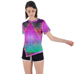 Trinfinity Asymmetrical Short Sleeve Sports Tee by Thespacecampers