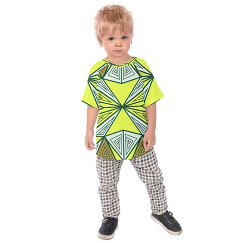 Abstract Pattern Geometric Backgrounds  Kids  Raglan Tee by Eskimos