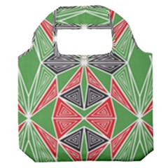 Abstract Pattern Geometric Backgrounds  Premium Foldable Grocery Recycle Bag by Eskimos