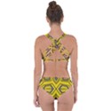 Abstract pattern geometric backgrounds Criss Cross Bikini Set View2