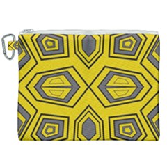 Abstract Pattern Geometric Backgrounds Canvas Cosmetic Bag (xxl) by Eskimos