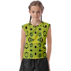 Abstract pattern geometric backgrounds  Kids  Raglan Cap Sleeve Tee