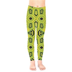 Abstract pattern geometric backgrounds  Kids  Leggings