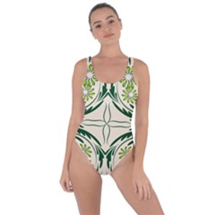 Folk Flowers Print Floral Pattern Ethnic Art Bring Sexy Back Swimsuit by Eskimos