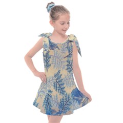 Fabric-b 001 Kids  Tie Up Tunic Dress by nate14shop