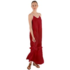 Fabric-b 002 Cami Maxi Ruffle Chiffon Dress