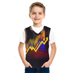 Logo-finance-economy-statistics Kids  Basketball Tank Top by Jancukart