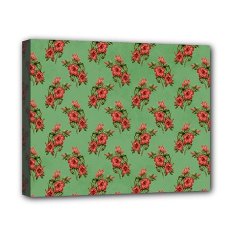 Flowers-b 002 Canvas 10  X 8  (stretched) by nate14shop