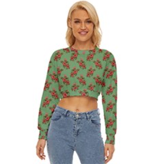 Flowers-b 002 Lightweight Long Sleeve Sweatshirt by nate14shop