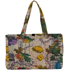 Flowers-b 003 Canvas Work Bag