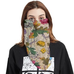Flowers-b 003 Face Covering Bandana (triangle) by nate14shop