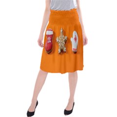 Gingerbread-4718553 Midi Beach Skirt by nate14shop