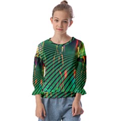 Hd-wallpaper-b 005 Kids  Cuff Sleeve Top