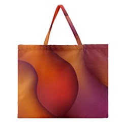 Hd-wallpaper-b 008 Zipper Large Tote Bag by nate14shop