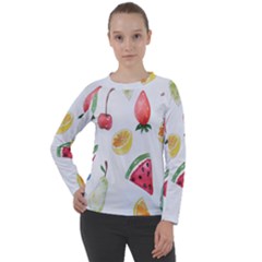 Hd-wallpaper-b 012 Women s Long Sleeve Raglan Tee