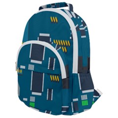 Amphisbaena Two Platform Dtn Node Vector File Rounded Multi Pocket Backpack