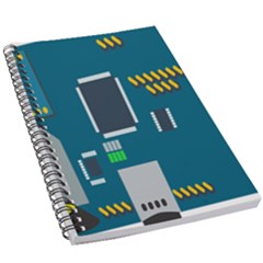 Amphisbaena Two Platform Dtn Node Vector File 5 5  X 8 5  Notebook