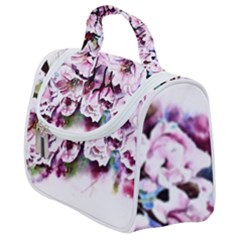 Watercolour-cherry-blossoms Satchel Handbag