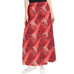 Sculpture-art-traffic-cones-plastic Maxi Chiffon Skirt