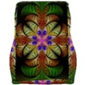 Fractal-abstract-flower-floral- -- Car Seat Velour Cushion  View2