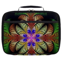 Fractal-abstract-flower-floral- -- Full Print Lunch Bag