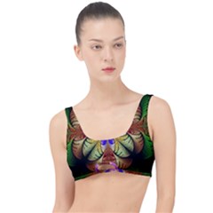 Fractal-abstract-flower-floral- -- The Little Details Bikini Top