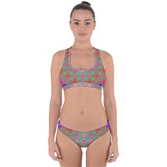 Rippled Magic Cross Back Hipster Bikini Set by Thespacecampers