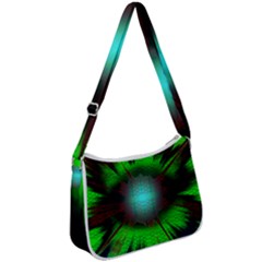 Eye To The Soul Zip Up Shoulder Bag by Thespacecampers