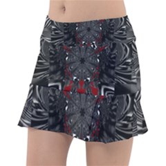 Abstract-artwork-art-fractal Classic Tennis Skirt by Sudhe