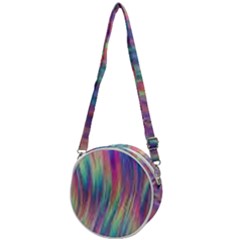 Rainbow Effect Cbdoilprincess  Crossbody Circle Bag by CBDOilPrincess1