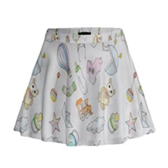 Hd-wallpaper-b 016 Mini Flare Skirt
