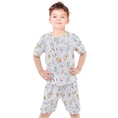 Hd-wallpaper-b 016 Kids  Tee and Shorts Set