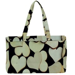 Heart-003 Canvas Work Bag by nate14shop