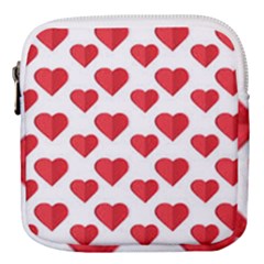 Heart-004 Mini Square Pouch by nate14shop