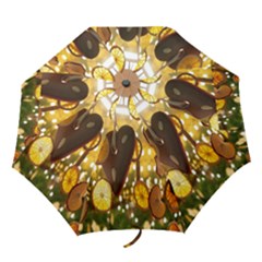 Lemon-slices Folding Umbrellas