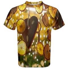 Lemon-slices Men s Cotton Tee by nate14shop